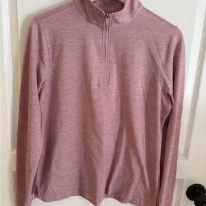 Travis Mathew Heathered Pink Pullover, NWOT Only worn & washed once!